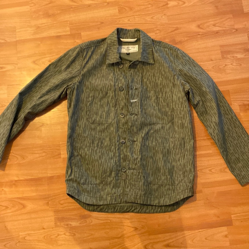 Rogue territory rain drop camp harbor jacket small